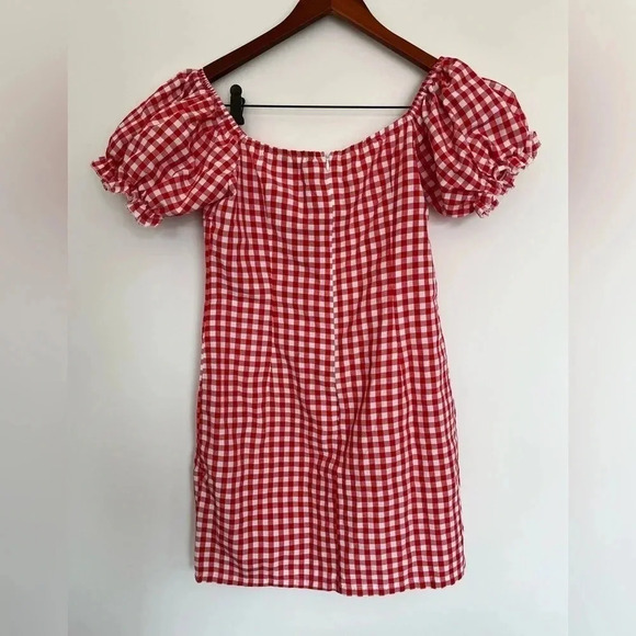 🍄Gingham red dress - Picture 5 of 6